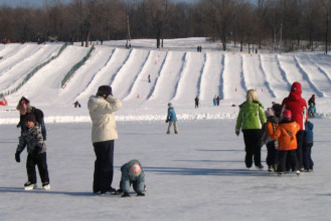 La magie de l’hiver au parc du Mont-Royal